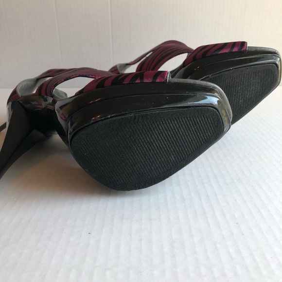 Michael Antonio zebra print heels - Picture 3 of 6